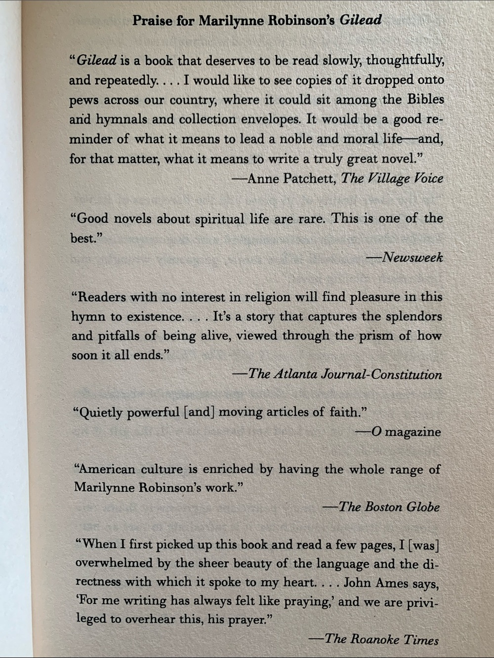 Book-Gilead - Picture 4 of 4
